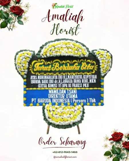 Papan Bunga Duka Penyaringan